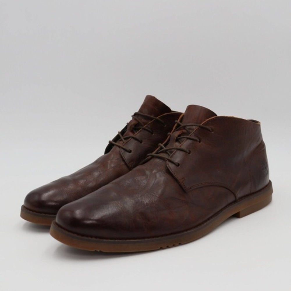 Mens Timberland Yorkdale Boots Size US 10 Brown Leather A22GK A6219​​